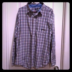 Men’s Chaps plaid button up